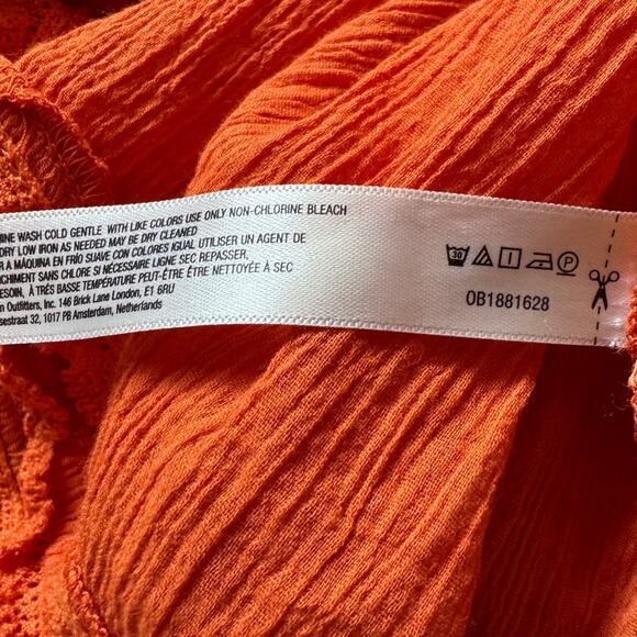 By Anthropologie Ombre Sunrise Tiered Maxi Dress Sundress Boho Bohemian Beach - Picture 5 of 7